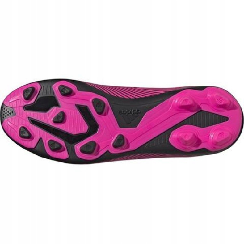 Chuteiras Adidas Nemeziz 19.4 FxG Jr F99949 rosa rosa 1