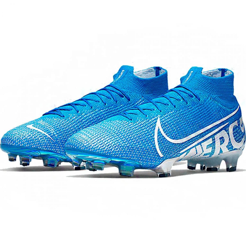 Chuteiras Nike Mercurial Superfly 7 Elite Fg M AQ4174-414 azul azul 2 Chuteiras Nike Mercurial Superfly 7 Elite Fg M AQ4174-414 azul azul 2
