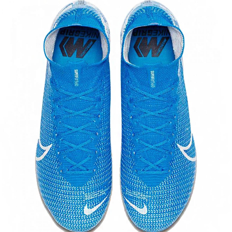 Chuteiras Nike Mercurial Superfly 7 Elite SG-Pro Ac M AT7894-414 azul azul 1 Chuteiras Nike Mercurial Superfly 7 Elite SG-Pro Ac M AT7894-414 azul azul 1