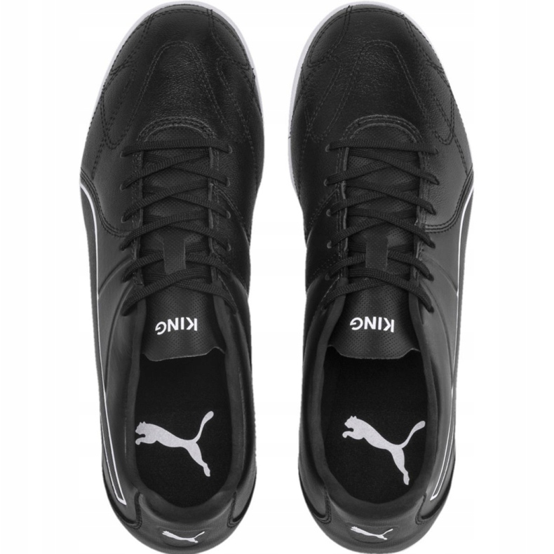 Sapatos de interior Puma King Hero It M 105673 01 preto preto 1