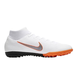 Chuteiras de futebol Nike Mercurial SuperflyX 6 Academy Tf M AH7370-107 branco branco 1