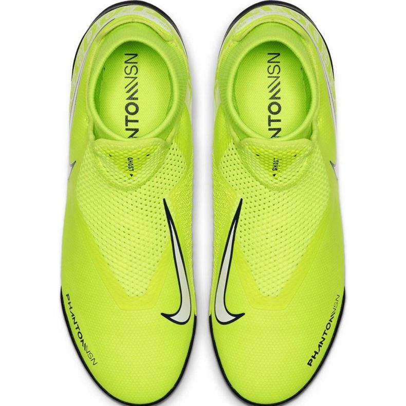 Chuteiras Nike Phantom Vsn Academy Df Tf M AO3269-717 amarelo amarelo 1