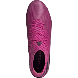 Chuteiras Adidas Nemeziz 19.1 Fg M F34407 rosa rosa 2