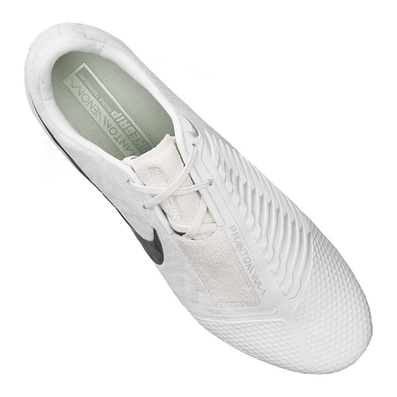 Chuteira Nike Phantom Vsn Elite Fg M AO7540-100 branco branco 2
