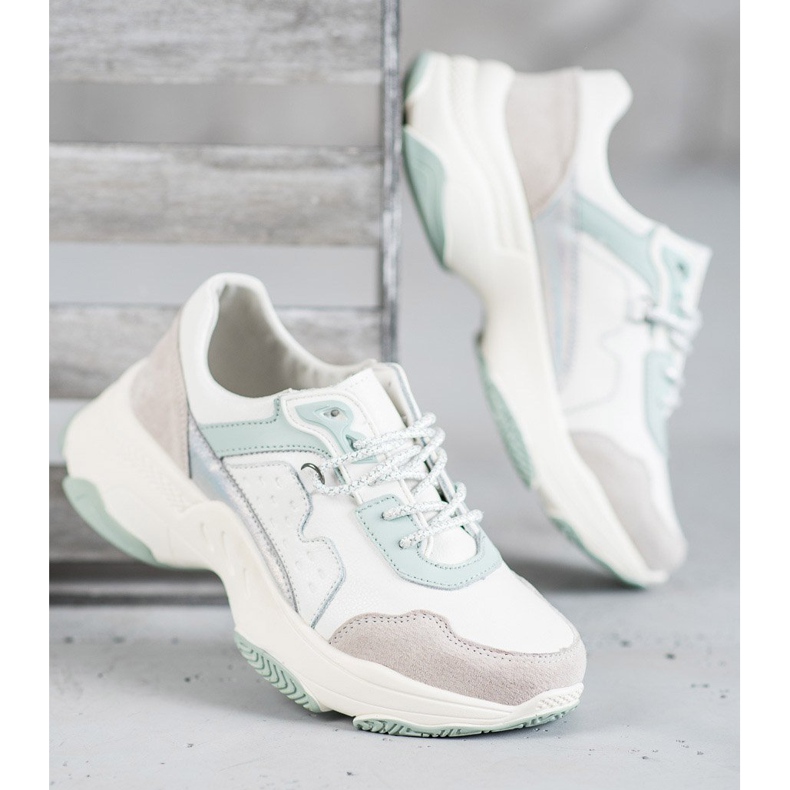 Vinceza Calçados esportivos de amarrar cinza 2