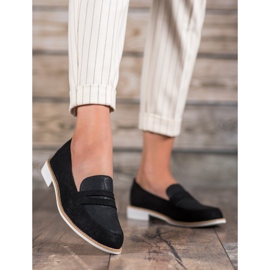 Bestelle Mocassins Com Glitter preto 2