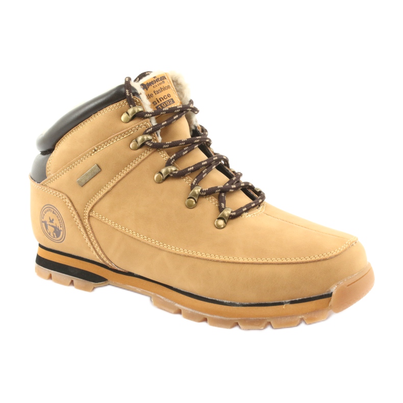 American Club Botas de amarrar camelo ES40 marrom multicolorido 1