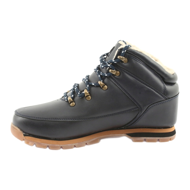 American Club Botas de amarrar ES40 marinho azul marinho 2