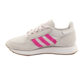 Sapatos Adidas Forest Grove W EE5847 rosa cinza 2