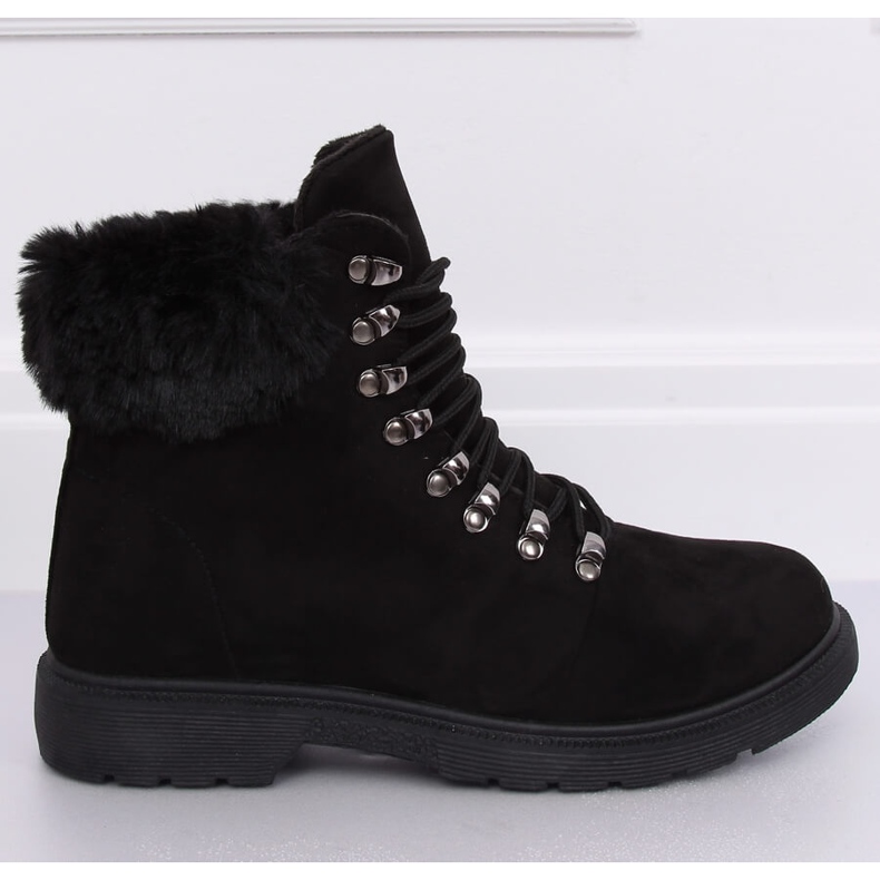 Sapatos femininos pretos Y260-9 pretos 2