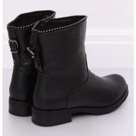 Botas militares pretas JY705 pretas preto 1