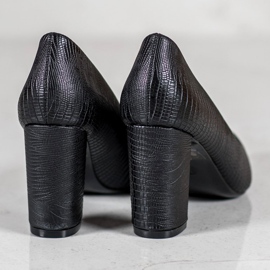 Diamantique Bombas Pretas preto 1