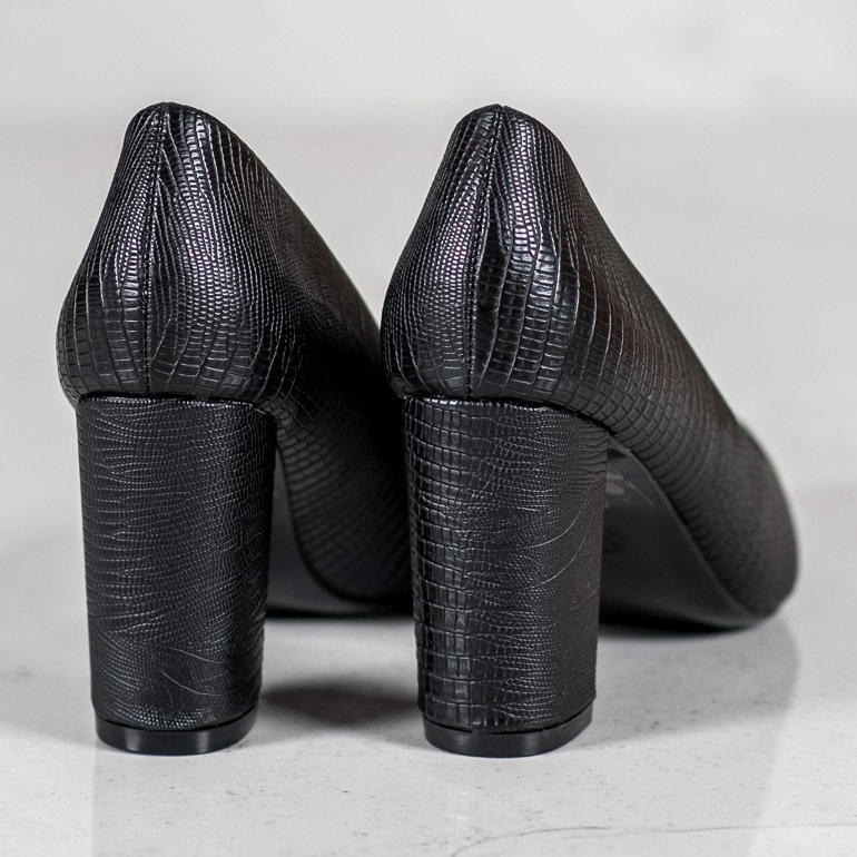 Diamantique Bombas Pretas preto 1