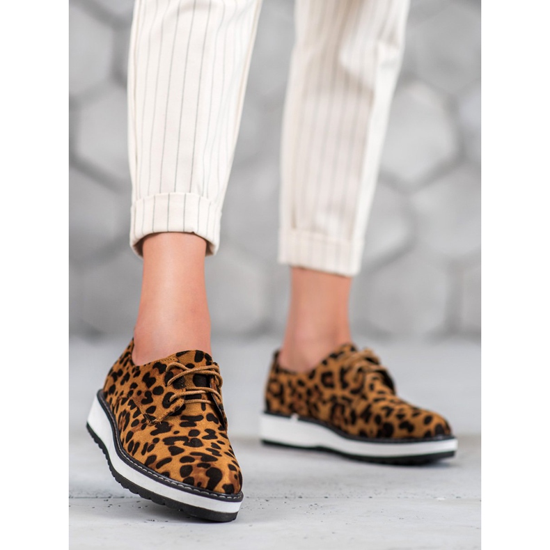 Marquiz Sapatinhos femininos com manchas multicolorido 1