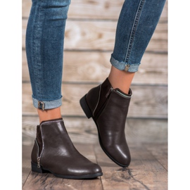 Anesia Paris Botas femininas marrons marrom 2