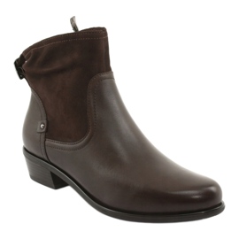 Botas femininas Caprice 25335 marrom castanho 1