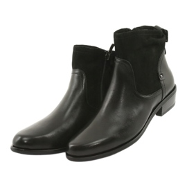 Botas femininas Caprice 25335 pretas preto 4