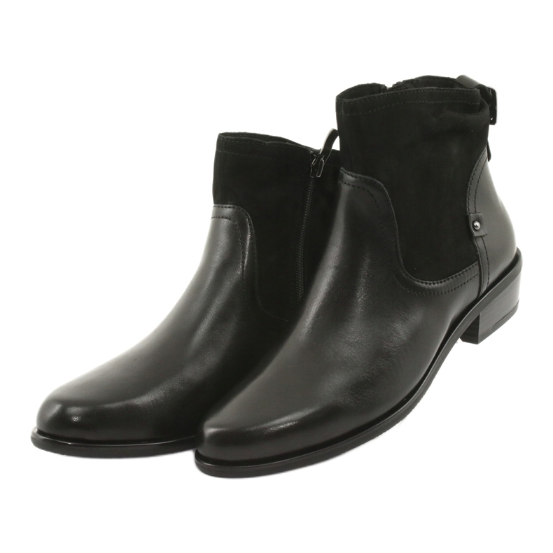 Botas femininas Caprice 25335 pretas preto 4