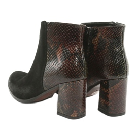 Botas de camurça Viper Gamis 3808 marrom preto 4