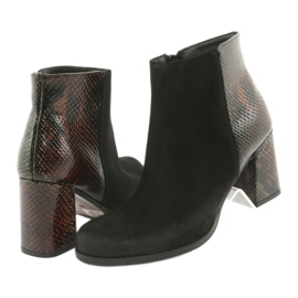 Botas de camurça Viper Gamis 3808 marrom preto 3