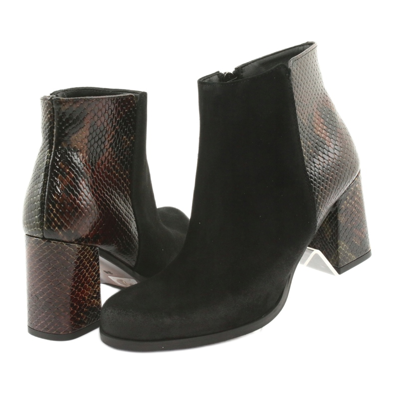Botas de camurça Viper Gamis 3808 marrom preto 3