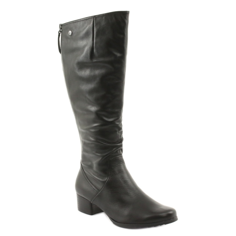 Botas pretas ajustáveis ​​Caprice 25500 preto 1