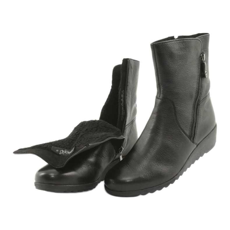 Caprice Botas de cunha preto 4