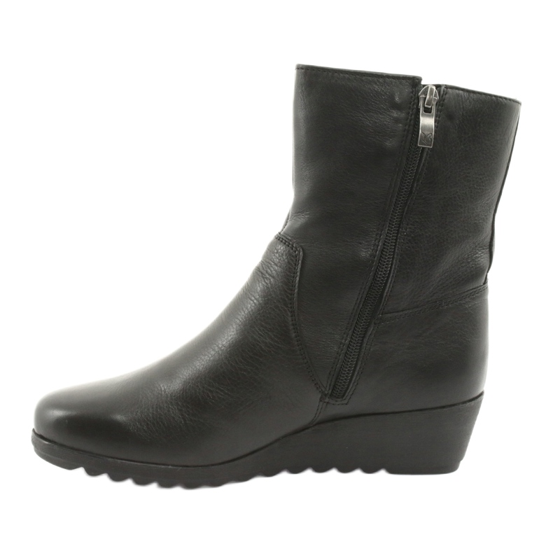 Caprice Botas de cunha preto 2