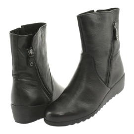 Caprice Botas de cunha preto 5