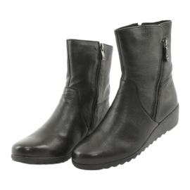 Caprice Botas de cunha preto 3