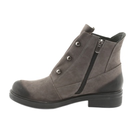 Badura Botas cinza com strass 2 Badura Botas cinza com strass 2