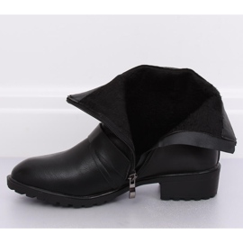 Botas rasas femininas pretas G-160-1 Pretas preto 1