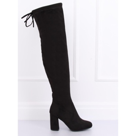 Botas pretas de salto alto PE239P pretas preto 2