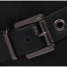 Botas pretas Chelsea para mulheres KL-578 pretas preto 2