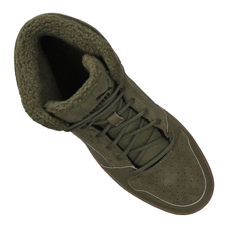 Puma Rebound LayUp Sd Fur M 369831-03 verde 2