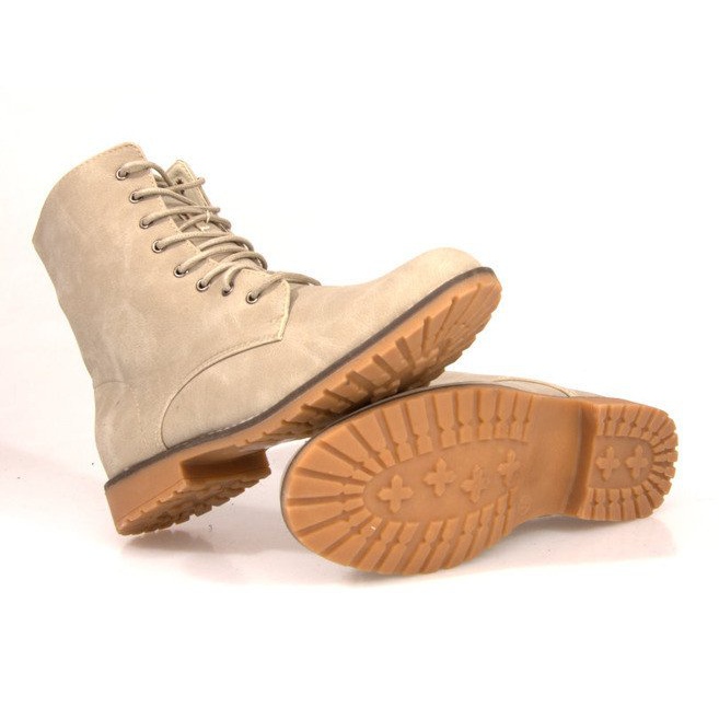 Botas quentes militar Q99 bege 1