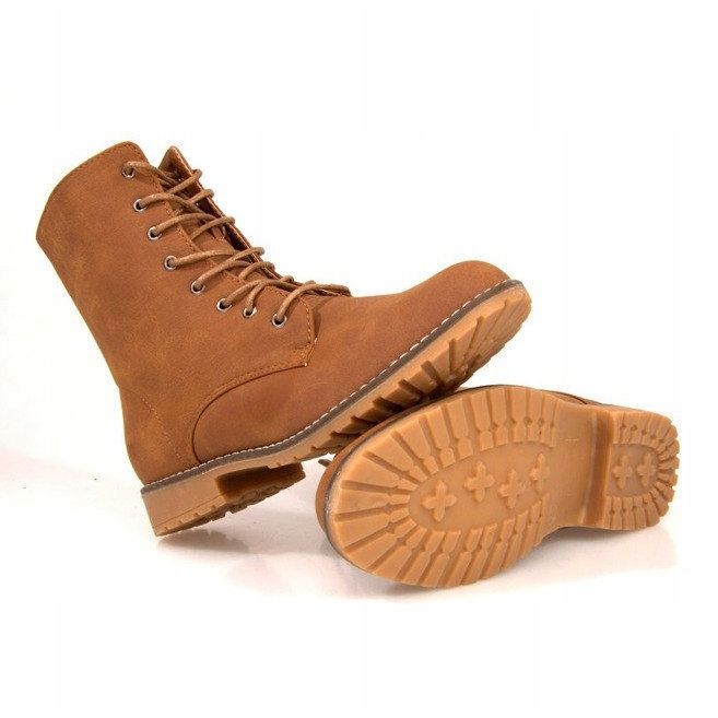 Botas quentes Camelo Militar Q99 castanho 2