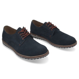 Sapatos confortáveis ​​MA05 azul marinho 2