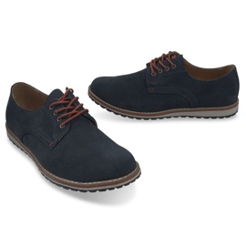 Sapatos confortáveis ​​MA05 azul marinho 4