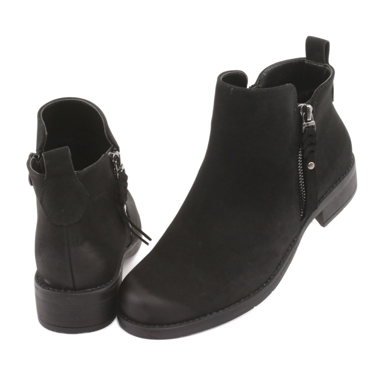 Botas pretas Sergio Leone 554 pretas preto 4