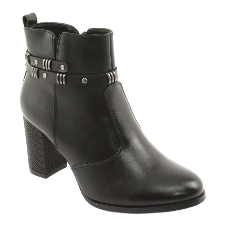 Botas femininas Sergio Leone 517 pretas preto 1