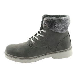 American Club Botas femininas, renda cinza -Ups, cinza RH47 2