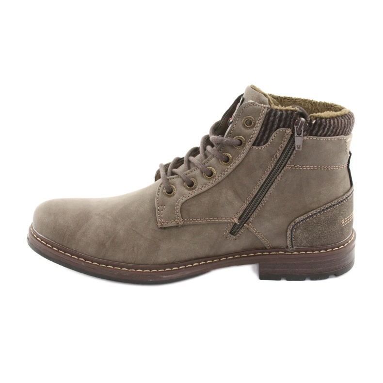 American Club Botas masculinas marrom americana club RH31 2