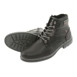 Botas masculinas negras American club RH31 preto 5