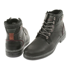 Botas masculinas negras American club RH31 preto 4