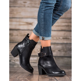 Nio Nio Botas clássicas de salto alto preto 2 Nio Nio Botas clássicas de salto alto preto 2