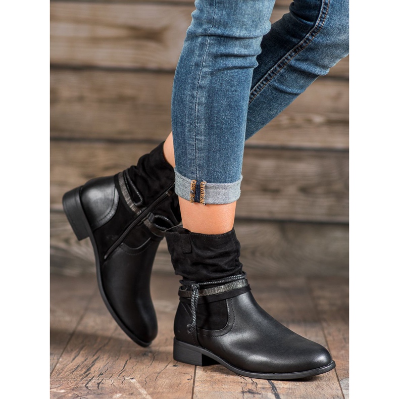 Anesia Paris Botas altas preto 1