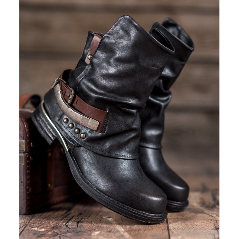 Seastar Trabalhadores elegantes preto verde 1