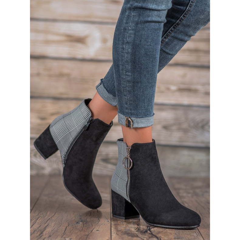 Filippo Botas Com Padrão preto 1