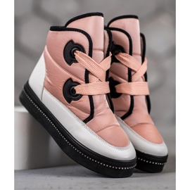 Weide Botas de neve rosa 2